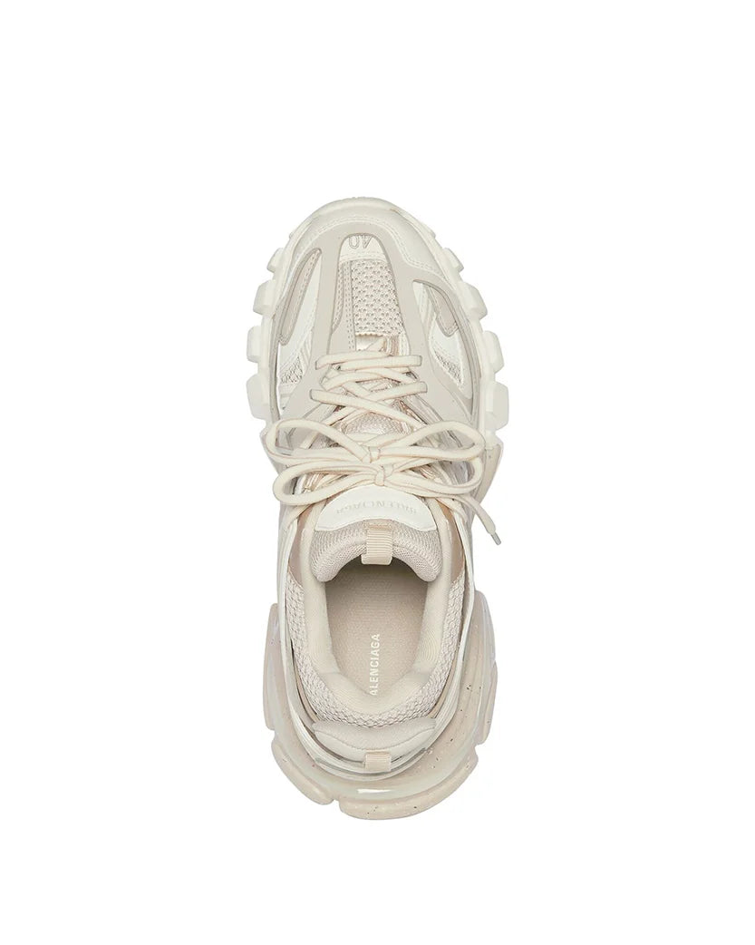 Track Sneaker Recycled Sole Light Beige