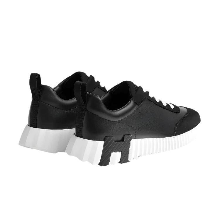 Bouncing Sneaker Calfskin and Suede Noir