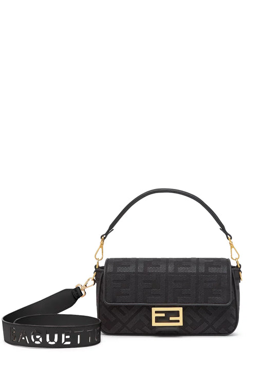 Baguette FF Canvas Black