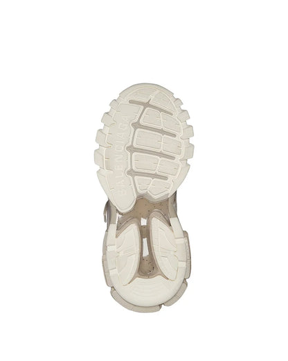 Track Sneaker Recycled Sole Light Beige