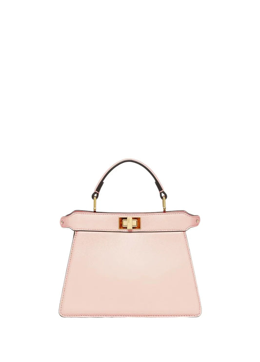 Peekaboo ISeeU Nappa Leather Bag Pale Pink