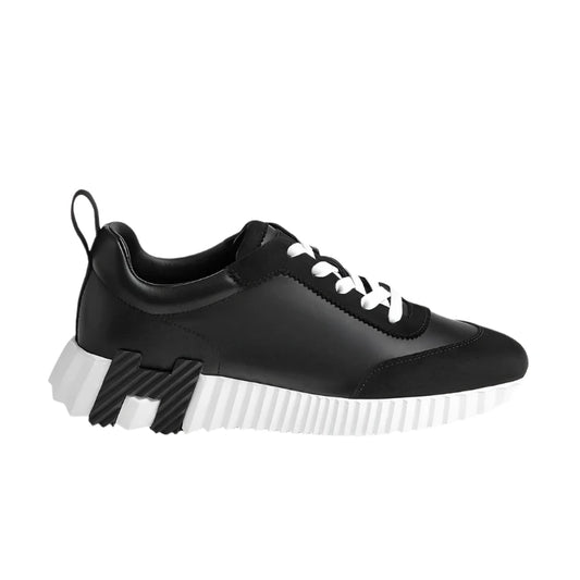 Bouncing Sneaker Calfskin and Suede Noir